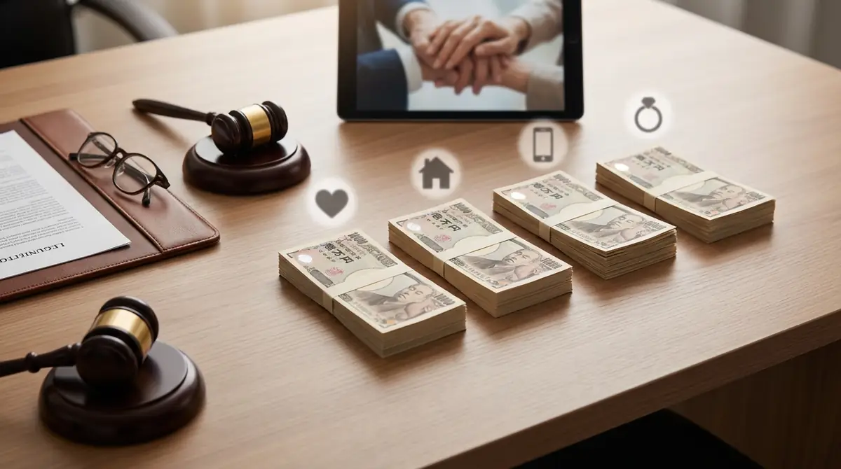 セカンドパートナーでも慰謝料請求される4つのケース