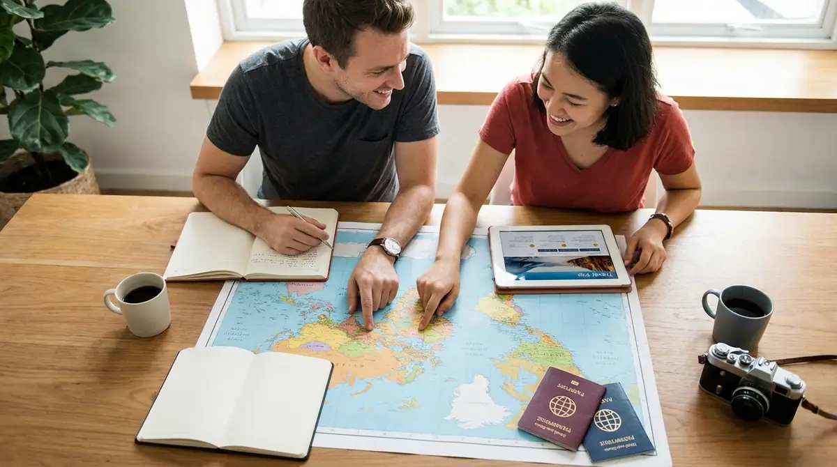 セカンドパートナーとの旅行を計画する5ステップ