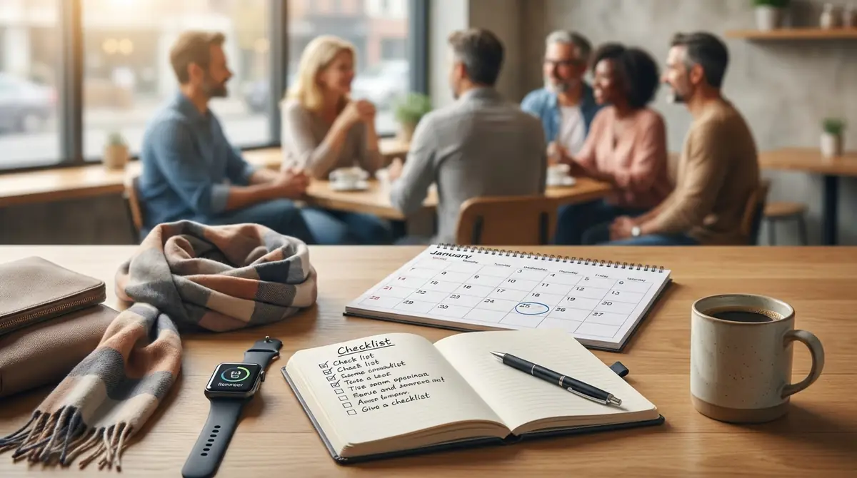 40代の既婚者サークル初参加|当日までの準備チェックリスト