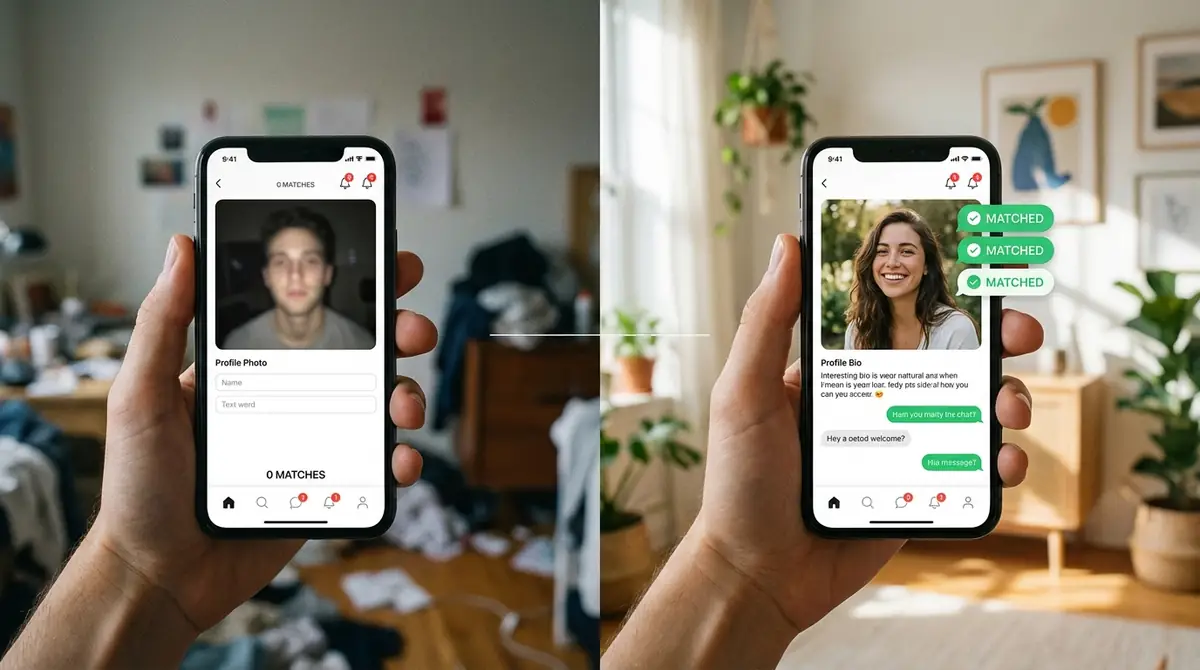 マッチングしない原因はコレ！NGプロフィール例と改善例