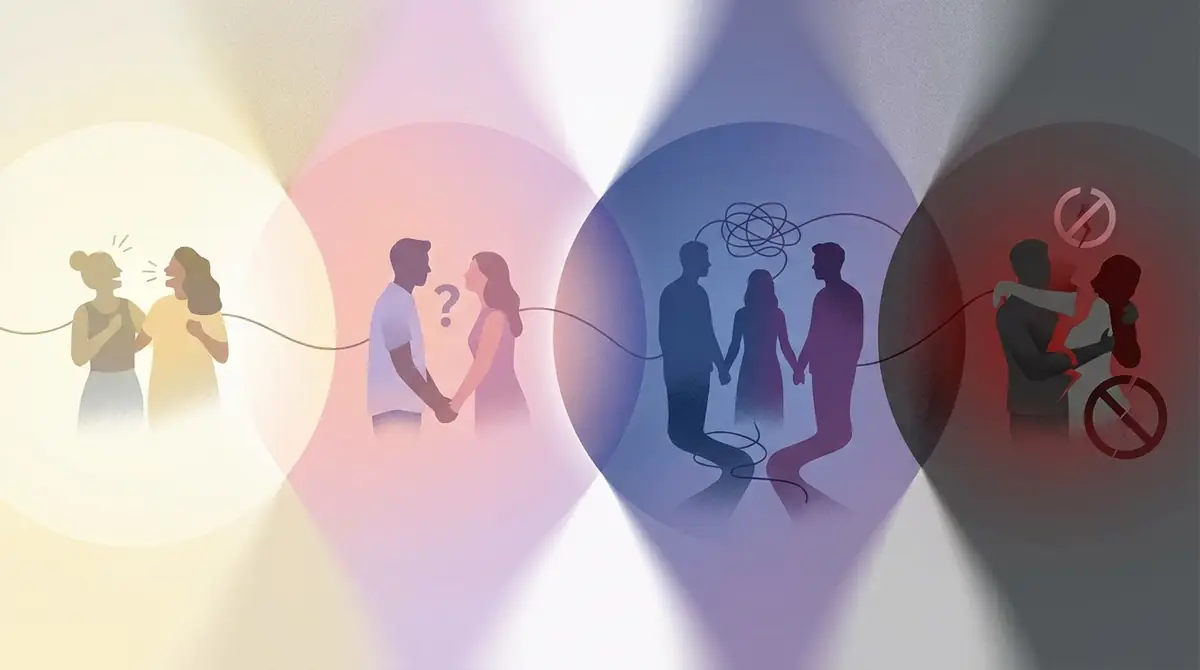 【図解】友達→友達以上恋人未満→セカンドパートナー→不倫の境界線