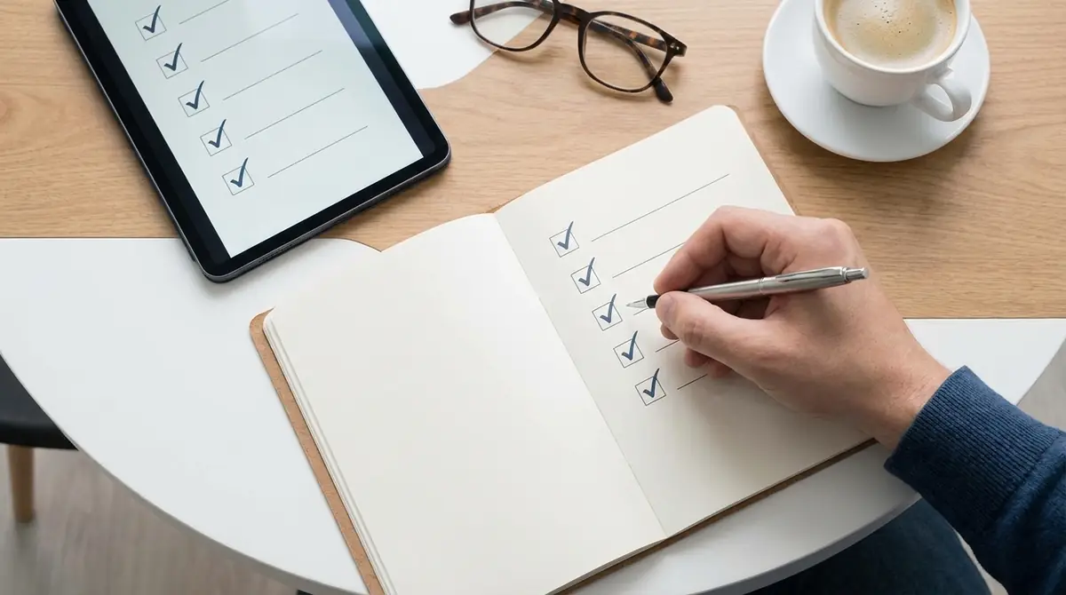 行動する前に確認すべき5つのチェックリスト